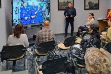 "Географический диктант" в Красноярске. Фото: Красноярское краевое отделение РГО