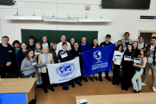 Участники Географического диктанта в Сыктывкарском университете. Фото: Никита Воробьёв