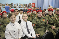 Юнармейцы военно-патриотического объединения Воевода
