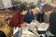 Презентация сборника. Фото: Красноярское краевое отделение РГО