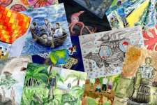 Детские работы конкурса "Волшебные миры Жюля Верна". Фото: Надежда Штырова