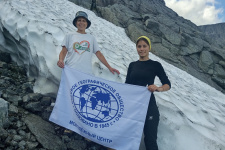 Члены Владимирского областного отделения РГО Ирина Митюшина и Любовь Соколова