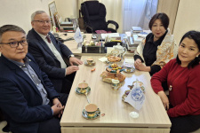 Обсуждение вопросов организации Музея географии (фото- Владимир Черных)