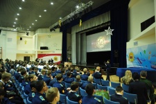 В Всероссийском географическом диктанте в Оренбургском Президентском кадетском училище приняло участие более 700 человек