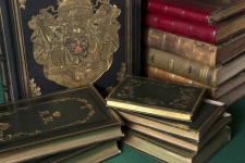 Publications from the funds of the Scientific library of the Russian Geographical Society. Photo by Alexander Philippov 