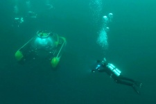 Обитаемый подводный аппарат. Фото предоставлено ЦПИ РГО