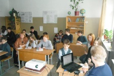 Весенний географический диктант в Моготовской школе
