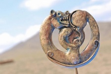 The artifact found in the archaeological and geographical expedition «Kyzyl-Kuragino»