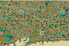 План города Барселоны (фото предоставлено Махровой А. Г.)