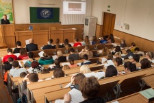 Одна из крымских площадок географического диктанта (Фото - М. Погомий)