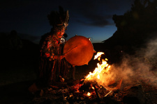 "Shamanistic Ritual". Photo: Mark Podrabinek