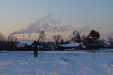 Вечернее село