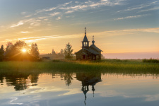 Кижи. Фото: Эдуард Гордеев, участник фотоконкурса РГО «Самая красивая страна»