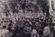 Встреча Юрия Гагарина в Смоленске, июль 1961 г. Фото М.И.Меднова