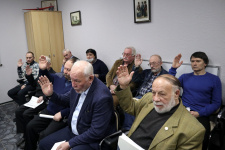 Заседание совета краевого отделения РГО. Фото пресс-службы Красноярского краевого отделения РГО