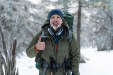 Член РГО Иван Федянин во время зимнего похода. Фото предоставлено Иваном Федяниным