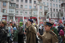 "Бессмертный полк" в Красноярске. Фото Красноярского краевого отделения РГО