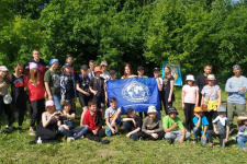 Участники экспедиции "Экопозитив+". Фото предоставлено Ульяновским отделением РГО