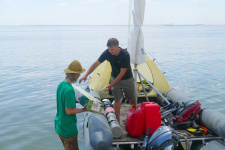 Экспедиция на затопленную крепость, фото предоставлено Сергеем Ивановым