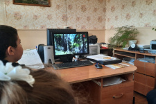 Презентация фильма. Фото: газета "Вперед"