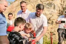 Торжественная церемония открытия пещеры Таврида, фото: Ксения Гасица