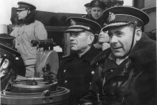 Капитан Фокин В.А. и адмирал Головко А.Г.