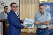 Конференция по итогам экспедиции "РоссиЯ", фото Юрий Югансон