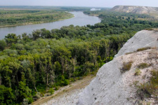 Река Дон, природный парк "Донской", Волгоградская область. Фото Александра Чибилёва