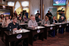 Географический диктант - 2022. Фото: Анна Юргенсон/пресс-служба РГО