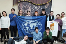 Участники Молодёжного клуба РГО в Эвенкии. Фото: Егор Ломоносов