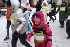 Забег обещаний в Уфе. Фото: пресс-служба Уфимского городского Дворца детского творчества им. В.М. Комарова