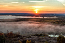 Рассвет на Николиной горе. Автор фото: Владимир Ламзин - участник фотоконкурса "Самая красивая страна" (2021)