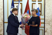 Награждение Малой бронзовой медалью РГО, фото: Юрий Югансон