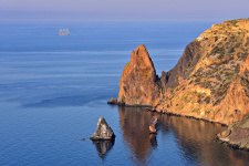 Фиолент, барк Крузенштерн, фото: Юрий Югансон