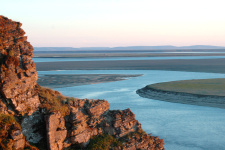 Панорама с острова Столб на дельту Лены. Фото: Владимир Горбатовский