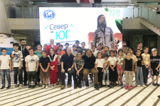 Снимок на память в парке "Россия — моя история". Фото: Дагестанское отделение РГО