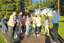 Участники мероприятия. Фото: Красноярское объединение любителей астрономии "КрасАстро"