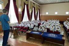 Встреча активистов РГО со студентами. Фото: пресс-служба РО РГО в РБ