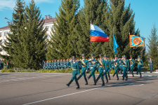Торжественные мероприятия в Железногорске. Фото: Сибирская академия МЧС России