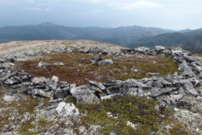 Сложенные из камней круги непонятного назначения. Гора Скалистая