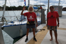 Evgeny Kovalevsky and Stanislav Berezkin in Darwin. Photos of the expedition participants