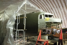 The process of restoration of the "Tyurikov’s Plane". Photo: “Helicopter” company