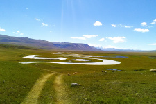 Извивы Ак-Алахи. Фото Александра Мокерова