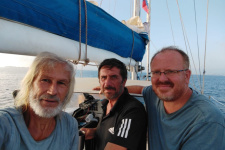 Evgeny Kovalevsky, Stanislav Berezkin, Filip Alekseev. Photos of the expedition participants