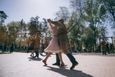 Акция в парке. Фото: русское общество «Пересвет»