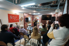 Творческий вечер с Сергеем Стаильским, фото Бриса Тишулина