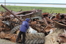 Экспедиция РГО в Хатанге. Фото: Полина Воронова