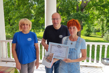 В День географа прошло награждение активных членов отделения. Фото: Липецкое областное отделение РГО