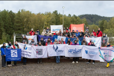 Ставропольская делегция на турслёте. Фото: пресс-служба программы Росмолодёжи «Больше, чем путешествие»