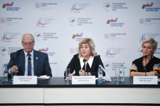 Елена Голикова на форуме. Фото предоставлено автором 